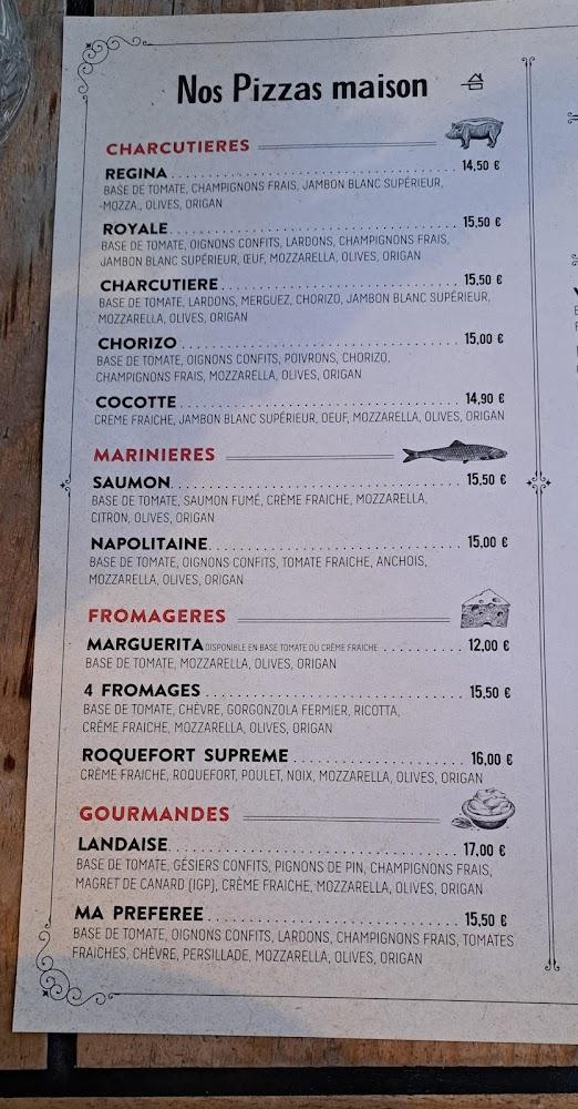 o pizzas de monta - Menu Image 1